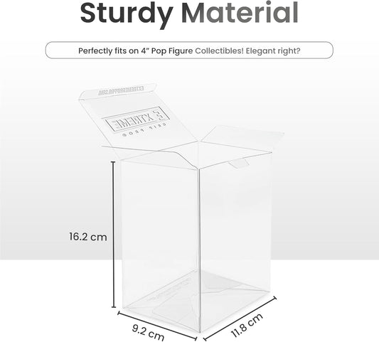 Protectors / Cases / for 4" Funko Pop Vinyl 0.4mm STRONG Thickness