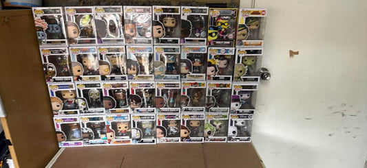 Customer Order of Funko Pops 108 4'' Plus 15 Deluxe