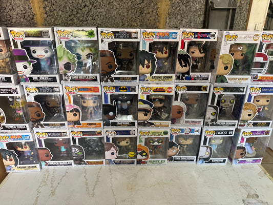 108 Funko Pop Vinyl Figure Bundle Job Lot 3 Chase Marvel Anime Disney Pokemon for Daniel