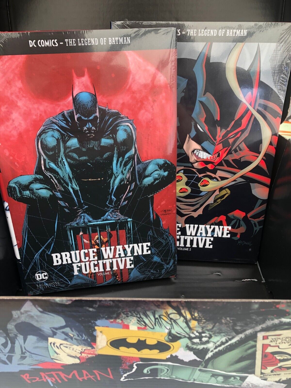 Legend of Batman Eaglemoss Bruce Wayne Murderer 1 & 2 /Fugitive 1 & 2 - All 4 Specials