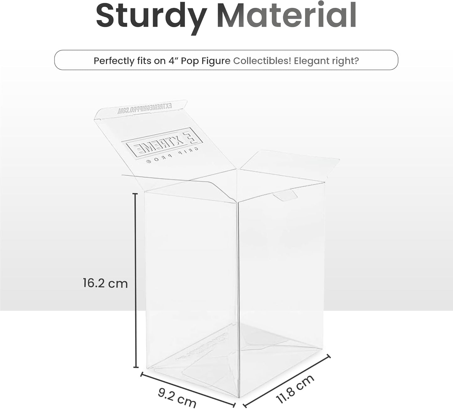 Protectors / Cases / for 4" Funko Pop Vinyl 0.4mm STRONG Thickness