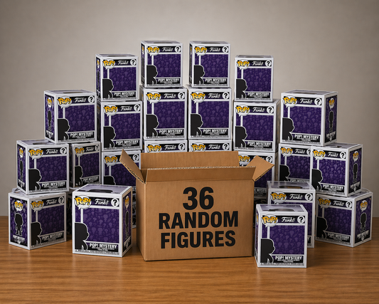 36x Funko Pop Mixed Box No Duplicates Marvel DC Anime Horror Sports TV Disney