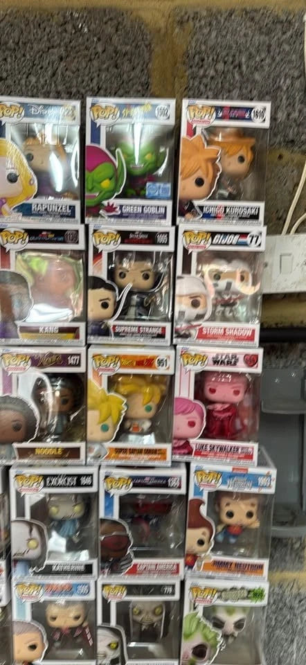 Share 36x Funko Pop Mixed Box No Duplicates Marvel DC Anime Horror Sports TV Disney