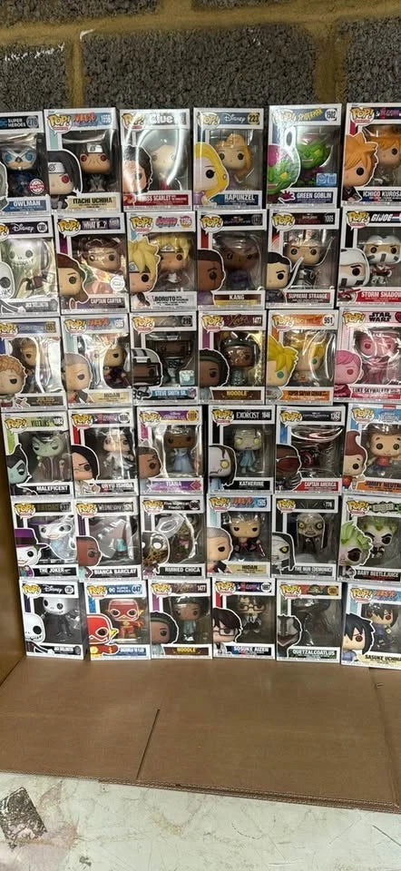 Share 36x Funko Pop Mixed Box No Duplicates Marvel DC Anime Horror Sports TV Disney